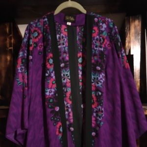 Bob Mackie sheer jacket